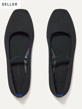 Rothy's Black Mary Jane Flats 9
